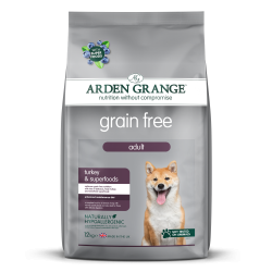 ARDEN GRANGE GRAIN FREE ADULT TURKEY & SUPERFOODS 2KG